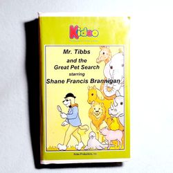 VHS Mr. Tibbs And The Great Pet Search VHS Tape