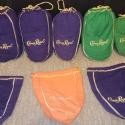 CROWN ROYAL CROWN ROYAL CROWN ROYAL BAGS