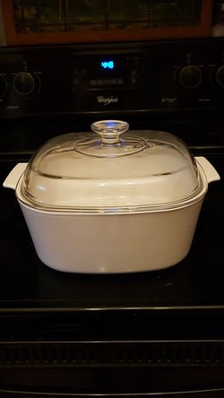 5 Liter Solid White Corning Ware Bowl