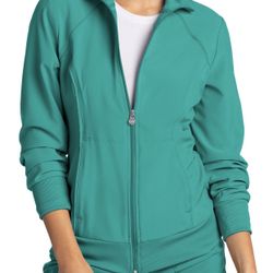Teal blue jacket 