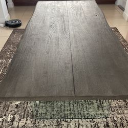 Grey dining table