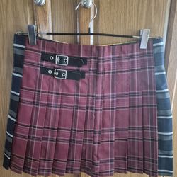 Checkered skirt