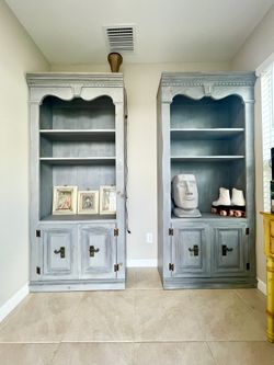 2 Large Bookshelves