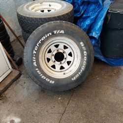 Wheels 30x9 50 R15LT