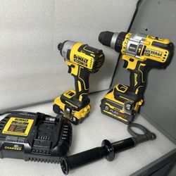 Dewalt Drill Combo With Flexvolt Battery 