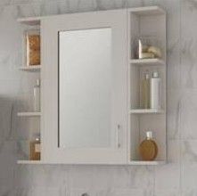 Home Decorators Collection Hawthorne 6 in. W Open online Shelf in Linen White. Dimensio