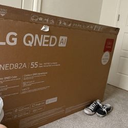 LG QNED AI 55” SMART TV QNED82A 2025 Model