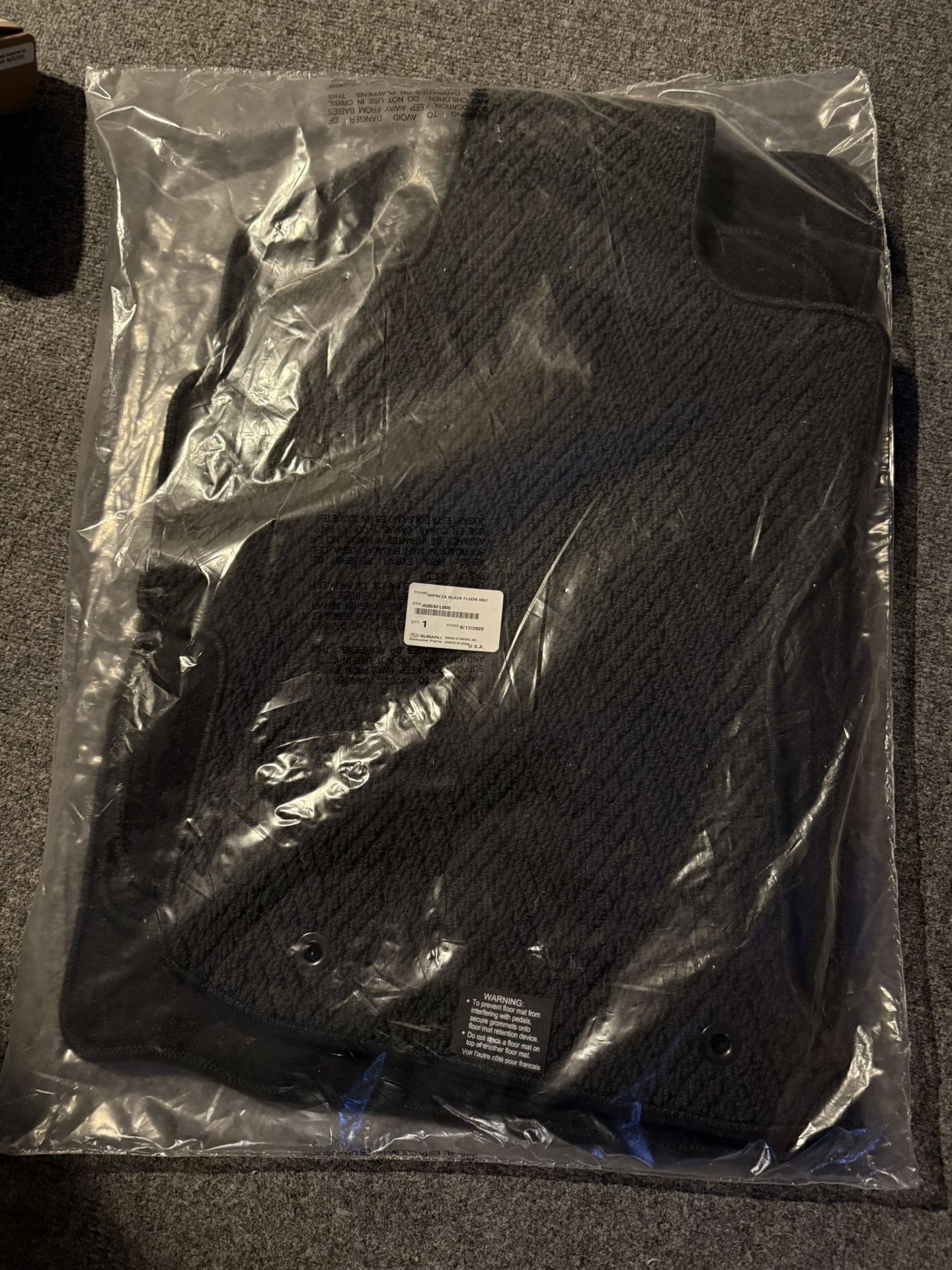 Subaru Impreza New OEM Floor Mats