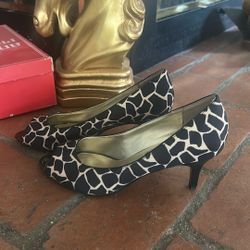 Bandolino Tiger Print Heels 