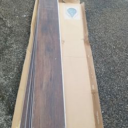 Lvp Flooring Dark Walnut color (4 boxes)