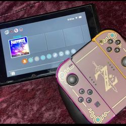 Zelda Nintendo Switch – Gold/Purple Joy-Cons – $160 OBO (Pickup Today)