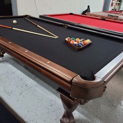 8ft Slate Pool Table 