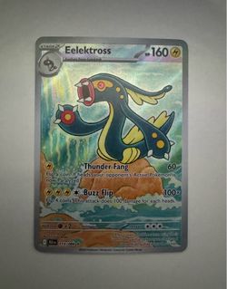 Black Bolt Eelektross IR 115/086 Pokemon Card