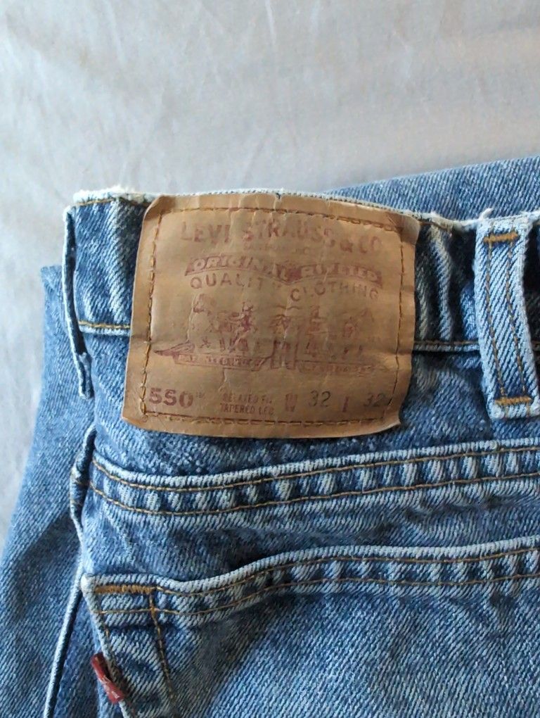 Levi's 550 Jeans Waist 32 Length 32