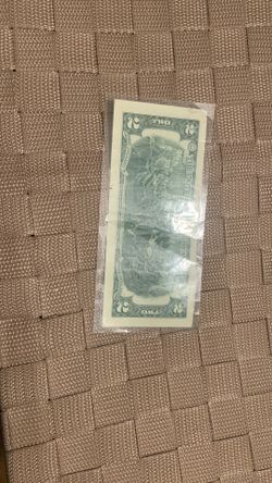 rare $2 dollar bill