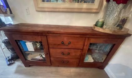 Solid Wood Sideboard