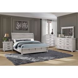 5pc Bedroom Set - White
