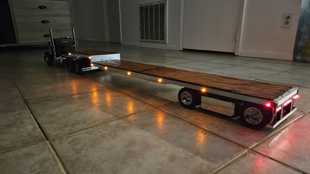 Stretched Tamiya Grand Hauler & Trailer