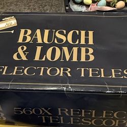 Telescope  Bausch & Lomb 560x Reflector