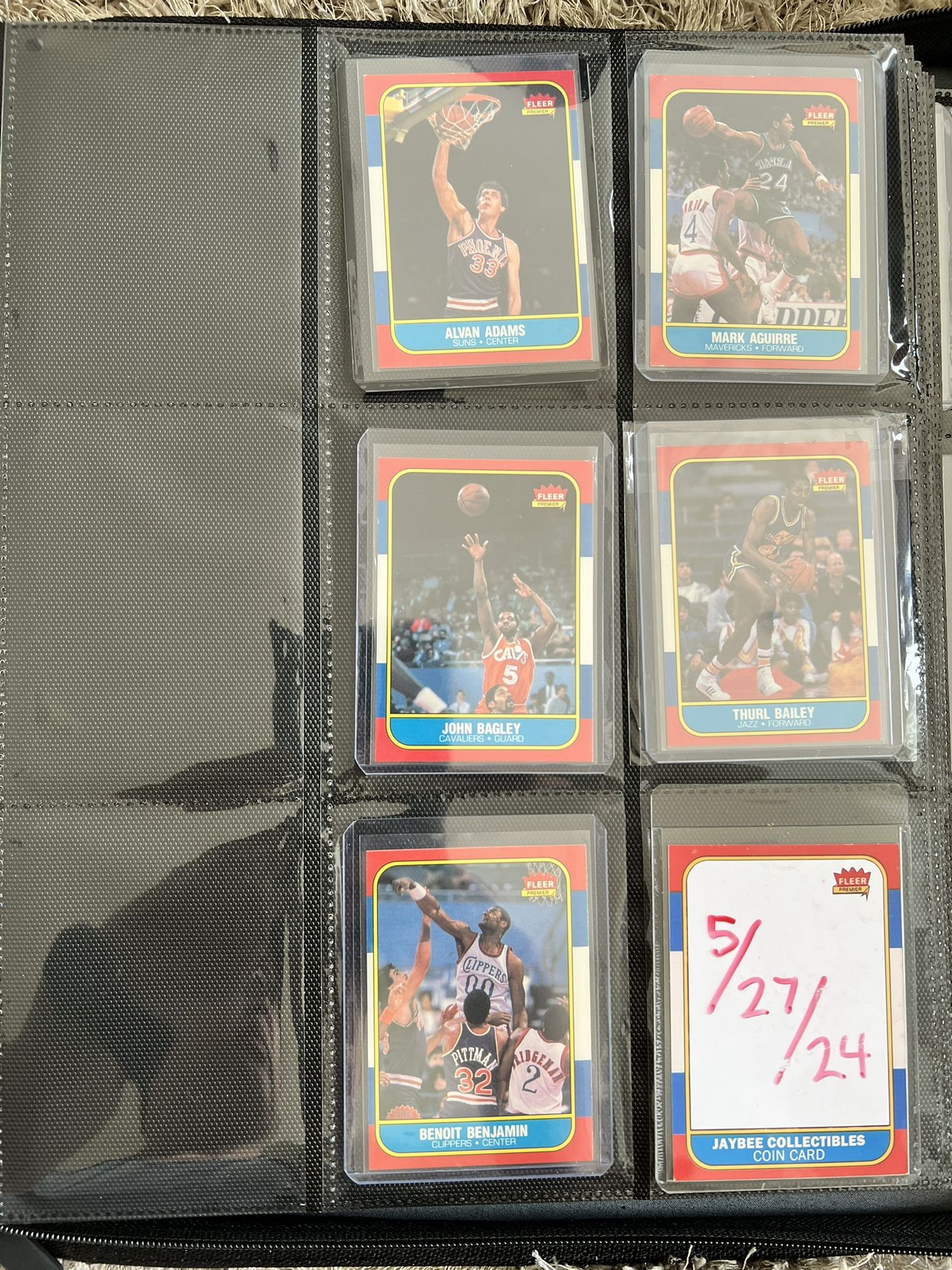 1986 NBA Fleer Partial Set: 106/132