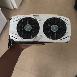 NVIDIA GEFORCE 1060 Super In White (cleaned)