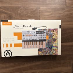 Brand New Never Opened Arturia Microfreak Vocoder Edition  With Protective Knob Cover 