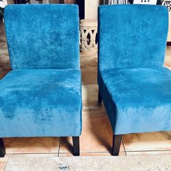 Accent Chairs Velvet Fabric