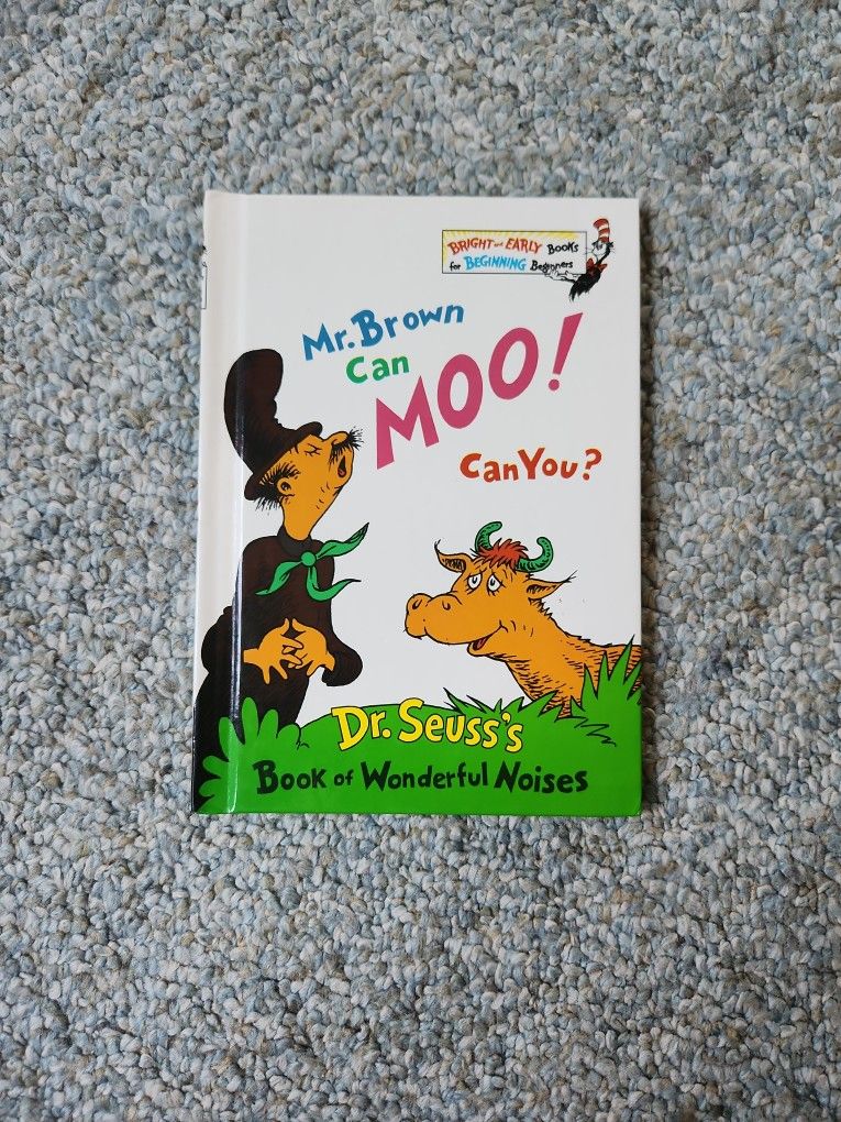 Mr. Brown Can Moo! Can You? Children's Book 