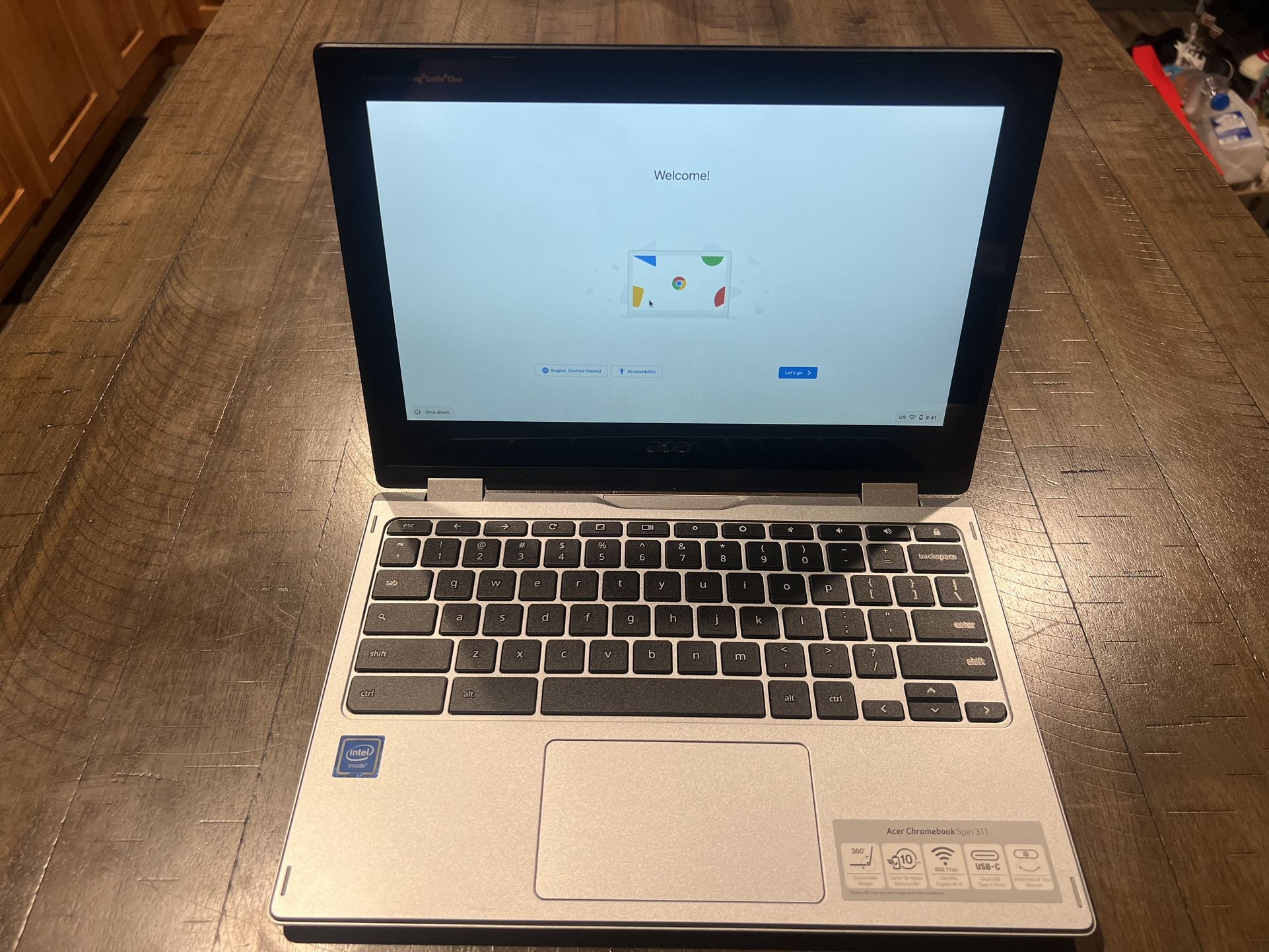 Acer Spin 311 Touchscreen Chromebook