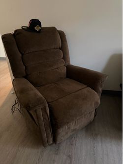 Brown Power Recliner