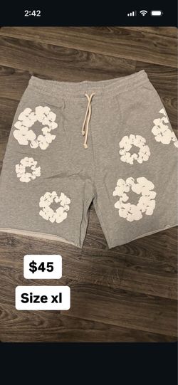 Denim tear shorts
