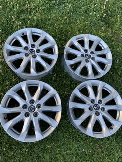 19” 5x114.3 OEM Mazda 3 wheels