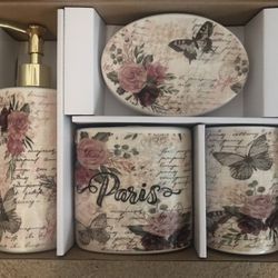 Bathroom Accessories Set, New In Box 