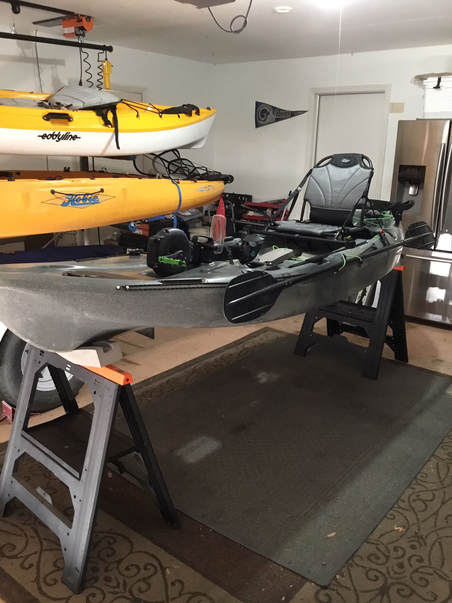 Mako Riot fishing kayak