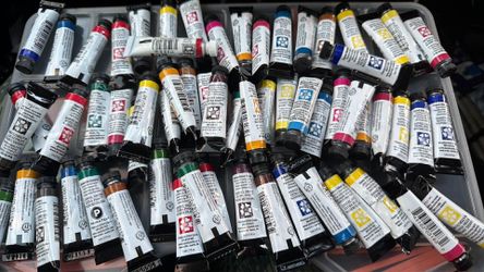 New Daniel Smith extra fine watercolors 5 ml tubes.