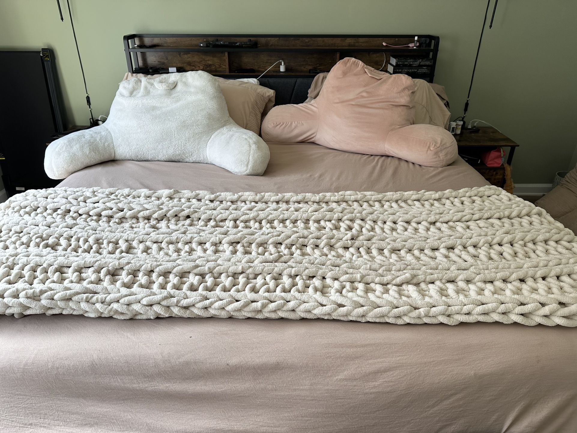 King Bed frame And/or Mattress 