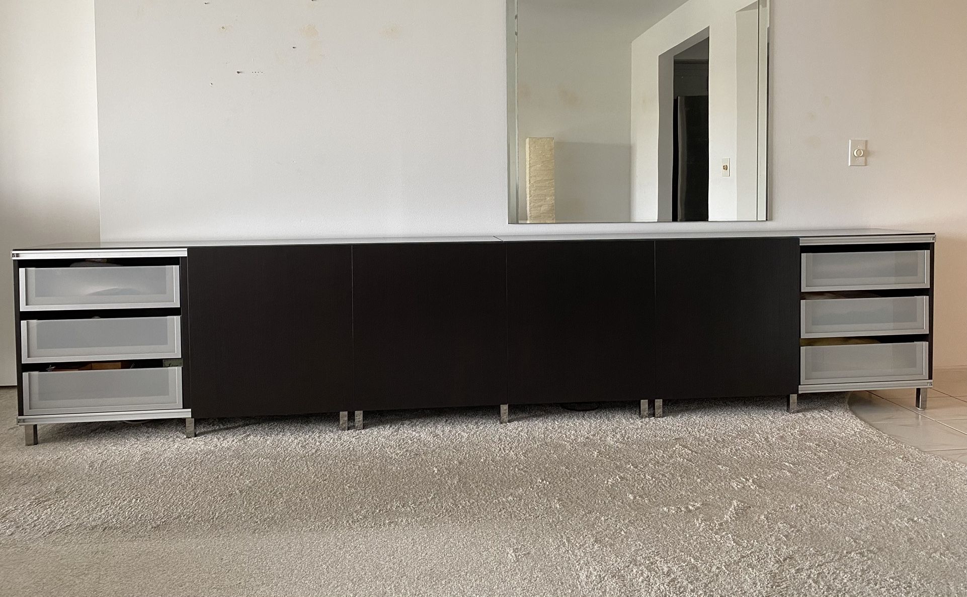living/dining room cabinet