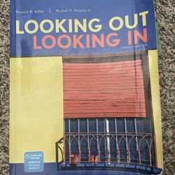 Looking Out Looking In by Ronald Adler, Russell Proctor II