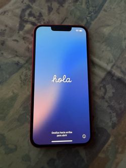 Red iPhone 13 128gb