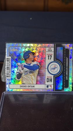 2026 Topps Chrome Shohei Ohtani Logo Refractor
