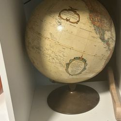 Old vintage globe