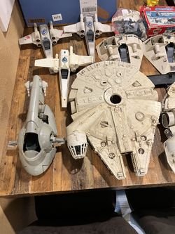 Vintage Star Wars Ships And Sets (INCOMPLETE)