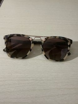 Quay Tortoise Sunglasses with Gold Bar
