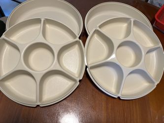 Vintage Tupperware Divider Dish