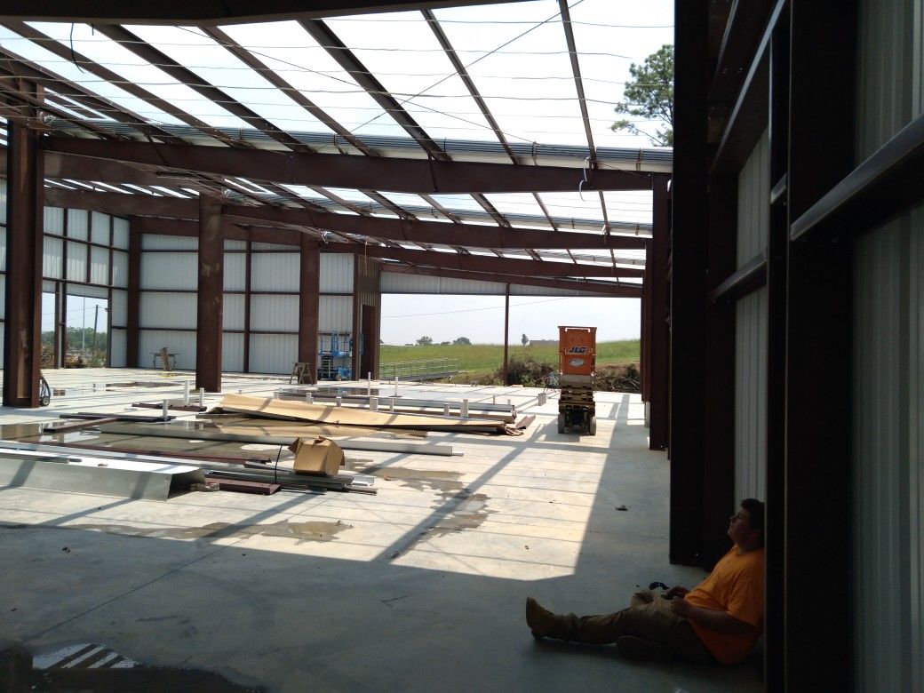 Metal Building's And Stanley seam Roofs