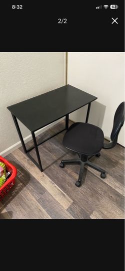 Small desk and chair