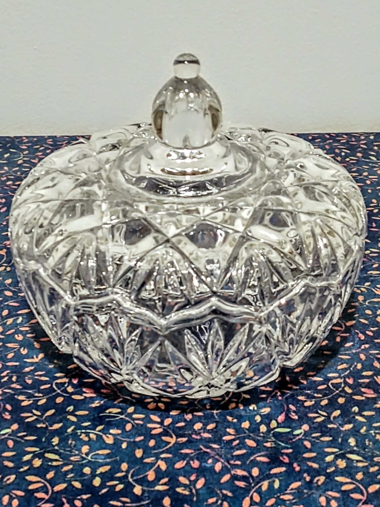 Vintage Mikasa Crystal Candy Dish