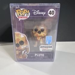 Funko Pop Art Series Pluto #40 W/ Hardcase Sealed