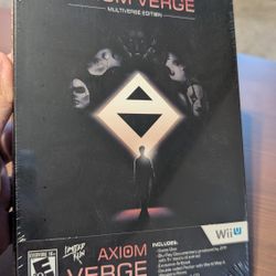 Axiom Verge: Multiverse Edition for Nintendo Wii U (Brand New, Sealed)