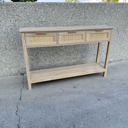 3 Drawer Table Console 